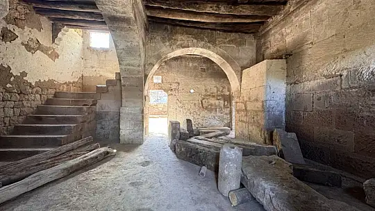 Bağpınar'daki tarihi konak için çalışmalar başladı