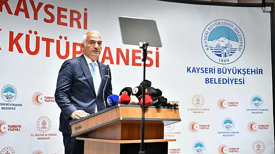 Bakan Ersoy: 'Kayseri'miz tarih boyunca ilim ve irfanın merkezi olmuş, sayısız âlim ve düşünür yetiştirmiş bir şehrimizdir'