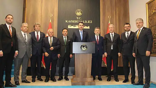 Bakan Kurum ve Yumaklı'dan Kayseri temasları
