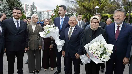 Bakan Kurum ve Yumaklı, Kayseri'nin vizyon projelerini inceledi