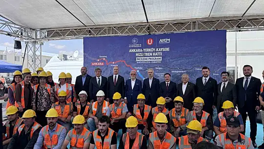 Bakan Uraloğlu: 'Yerköy - Kayseri Yüksek Hızlı Tren Projesi'nde işin yarısını tamamladık'