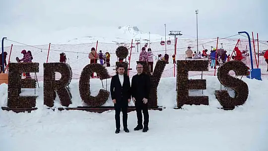 Bakan Yardımcısı Boyraz'a Erciyes'te kapsamlı sunum