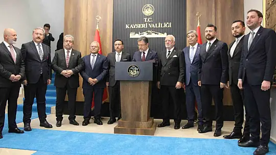 Bakan Yumaklı Kayseri Valiliği'ni ziyaret etti