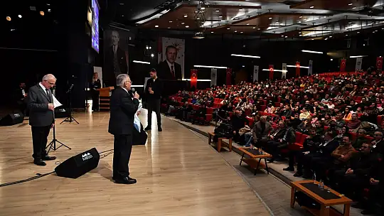 Başkan Büyükkılıç: ''Kültür olmadan olmaz, sanat olmadan olmaz'