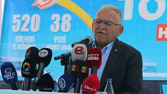 Başkan Büyükkılıç: 'Başkaları sanatçılara harcar, bizimkiler de şehrimizde hizmette harcarlar'