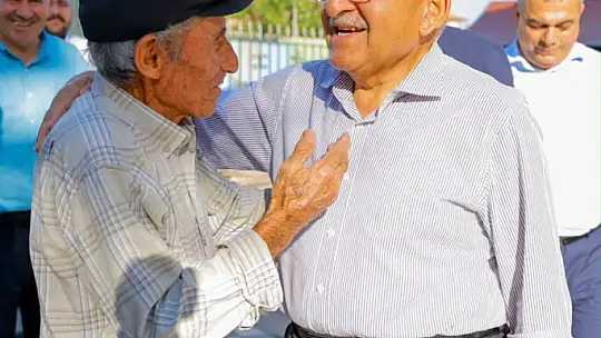Başkan Büyükkılıç: 'Durmak yok. hizmete, koşmaya devam'