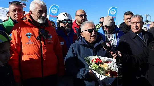 Başkan Büyükkılıç: 'Erciyes'te bu sene hedefimiz 3 milyon ziyaretçi'