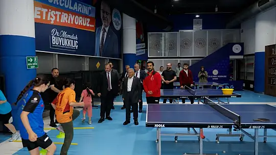 Başkan Büyükkılıç: 'Geleceğin sporcularını yetiştiriyoruz'