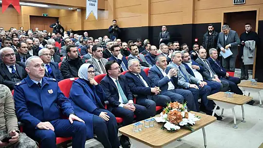 Başkan Büyükkılıç, 'Osmanlı Devlet Geleneğinde Protokol Konferası'na katıldı