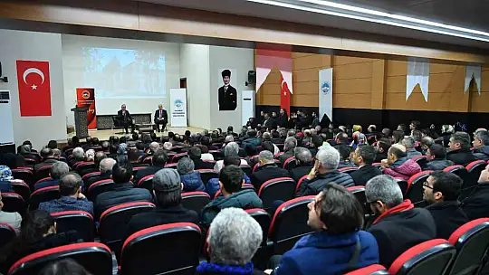Başkan Büyükkılıç, 'Osmanlı Devlet Geleneğinde Protokol Konferası'na katıldı