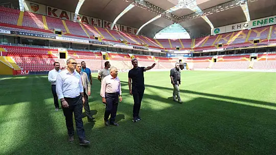Başkan Büyükkılıç: 'RHG Enertürk Enerji Stadyumu, 2025-2026 sezonuna hazır'