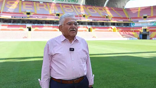 Başkan Büyükkılıç: 'RHG Enertürk Enerji Stadyumu, 2025-2026 sezonuna hazır'