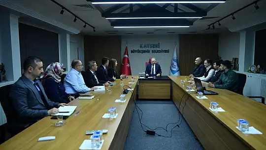 Başkan Büyükkılıç: 'Riskleri önceden tespit etmeyi ve gerekli tedbirleri almayı önemsiyoruz'