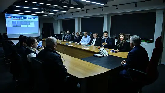 Başkan Büyükkılıç: 'Riskleri önceden tespit etmeyi ve gerekli tedbirleri almayı önemsiyoruz'