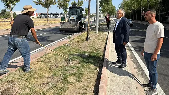 Başkan Büyükkılıç: 'Şehit Komandolar Caddesi'ni hem daha konforlu hale getiriyoruz'