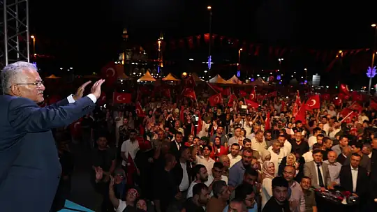 Başkan Büyükkılıç: 'Sizler bu ülkenin sigortasısınız'