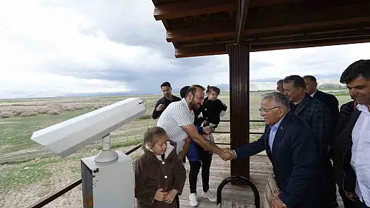 Başkan Büyükkılıç: 'Sultan Sazlığı yeniden canlandı'