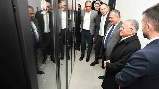 Başkan Büyükkılıç: 'Veri Kurtarma Merkezi, stratejik bir yatırım'