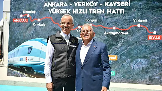 Başkan Büyükkılıç: 'Yerköy-Kayseri YHT Projesi'nde önemli ilerleme kaydedildi'