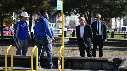 Başkan Büyükkılıç, 11 adet yaya üst geçidi projesinin ilk etap çalışmalarını inceledi