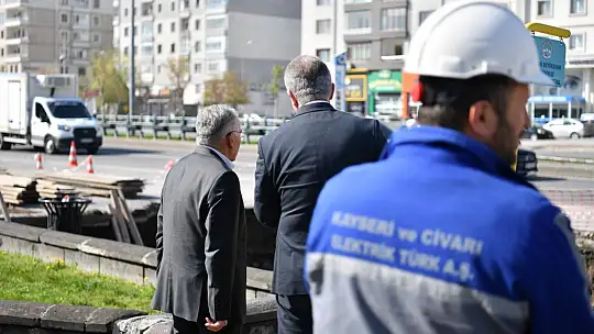 Başkan Büyükkılıç, 11 adet yaya üst geçidi projesinin ilk etap çalışmalarını inceledi