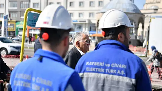 Başkan Büyükkılıç, 11 adet yaya üst geçidi projesinin ilk etap çalışmalarını inceledi