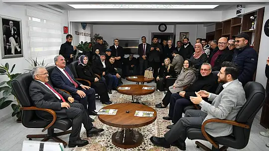 Başkan Büyükkılıç 2025'te ilçelere 104 kez ziyarette bulundu