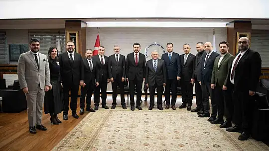 Başkan Büyükkılıç'a AK Parti İl Başkanı Okandan ve yönetiminden ziyaret