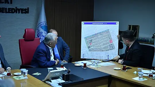 Başkan Büyükkılıç'a yazılımı tamamlanan 'Muhtarlık Bilgi Sistemi' sunumu