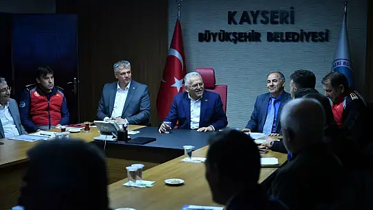 Başkan Büyükkılıç'a yazılımı tamamlanan 'Muhtarlık Bilgi Sistemi' sunumu