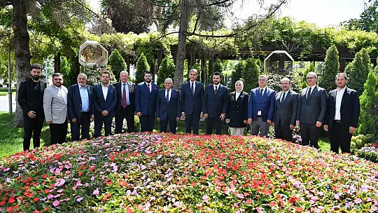 Başkan Büyükkılıç, AK Parti Genel Başkan Yardımcısı Demir'i ağırladı