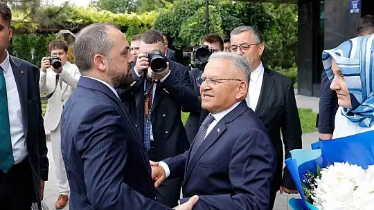 Başkan Büyükkılıç, AK Parti Genel Başkan Yardımcısı Faruk Acar'ı ağırladı