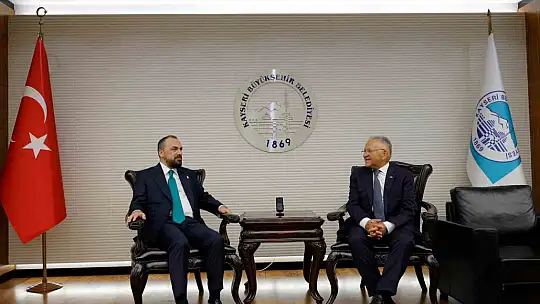 Başkan Büyükkılıç, AK Parti Genel Başkan Yardımcısı Faruk Acar'ı ağırladı