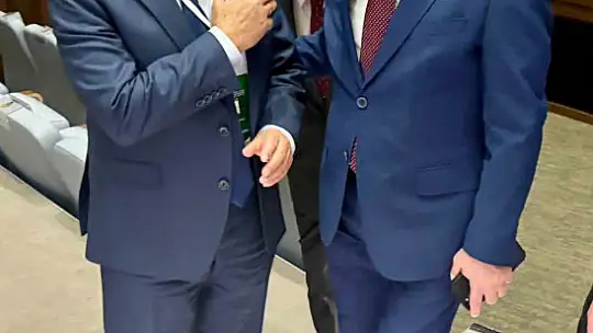 Başkan Büyükkılıç, Ankara'da Cumhurbaşkanı Erdoğan ile görüştü