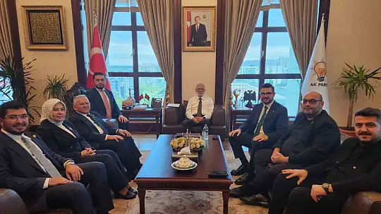Başkan Büyükkılıç Ankara'da yoğun mesai yaptı