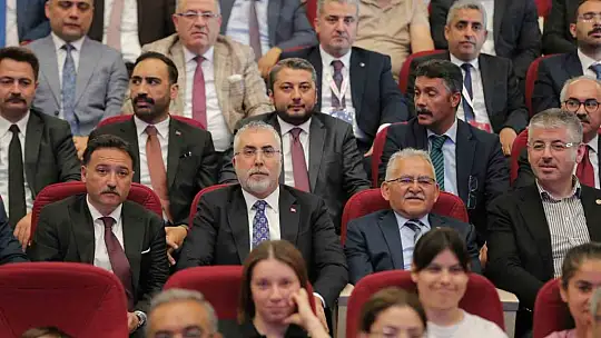 Başkan Büyükkılıç, Bakan Işıkhan ile İş Sağlığı Ve Güvenliği Fuarı Açılış Töreni'ne katıldı