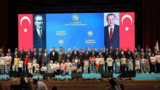 Başkan Büyükkılıç, Bakan Işıkhan ile İş Sağlığı Ve Güvenliği Fuarı Açılış Töreni'ne katıldı