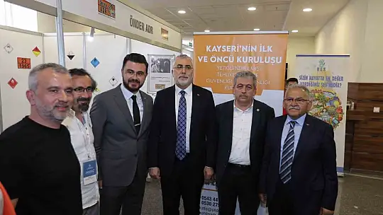 Başkan Büyükkılıç, Bakan Işıkhan ile İş Sağlığı Ve Güvenliği Fuarı Açılış Töreni'ne katıldı