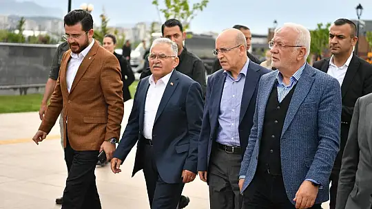 Başkan Büyükkılıç, Bakan Şimşek'e Mutfak Sanatları Merkezi'ni tanıttı