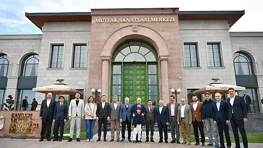Başkan Büyükkılıç, Bakan Şimşek'e Mutfak Sanatları Merkezi'ni tanıttı