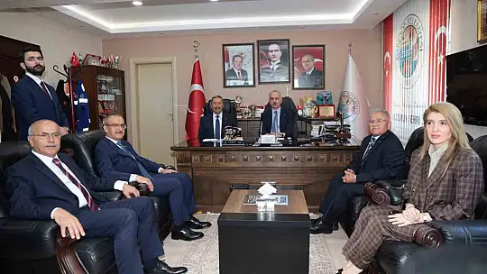 Başkan Büyükkılıç, Bakan Uraloğlu'nun programlarına eşlik etti