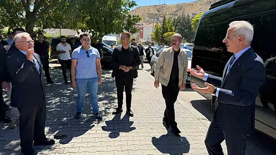 Başkan Büyükkılıç, Bakan Uraloğlu'nun programlarına eşlik etti