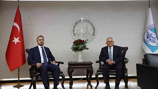 Başkan Büyükkılıç, Bakan Yardımcısı Demiralp'i ağırladı