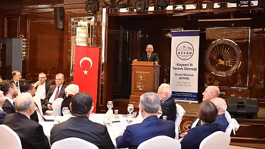 Başkan Büyükkılıç, başkentteki hemşehrileri ile iftarda buluştu