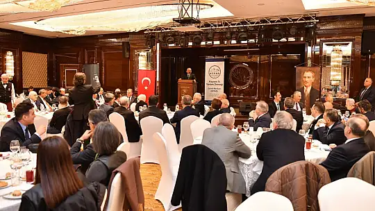 Başkan Büyükkılıç, başkentteki hemşehrileri ile iftarda buluştu