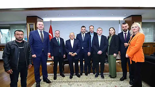 Başkan Büyükkılıç, Bosna-Hersek heyetine turizm şehri Kayseri'yi anlattı