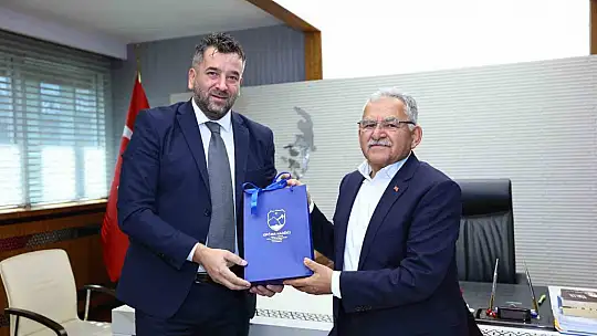 Başkan Büyükkılıç, Bosna-Hersek heyetine turizm şehri Kayseri'yi anlattı