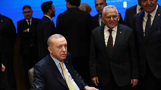 Başkan Büyükkılıç, Cumhurbaşkanı Erdoğan ile görüştü