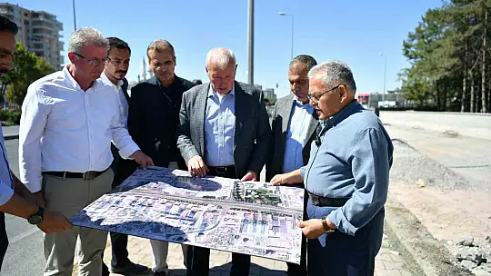 Başkan Büyükkılıç, DSİ Katlı Kavşağı proje çalışmalarını inceledi