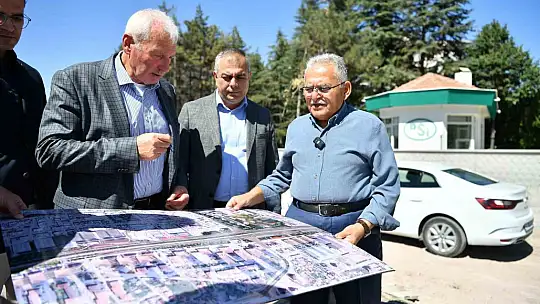 Başkan Büyükkılıç, DSİ Katlı Kavşağı proje çalışmalarını inceledi